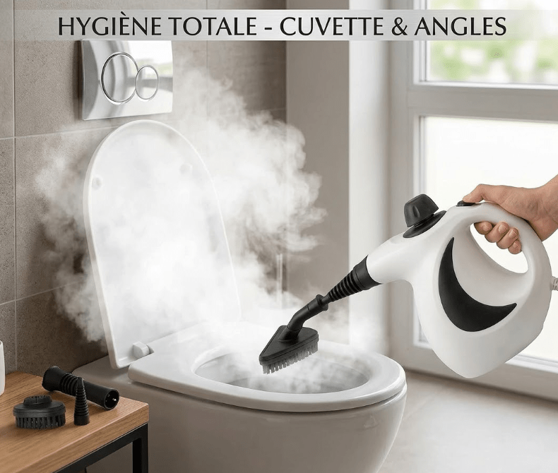 La salle de bain : Hygiène parfaite, même dans les angles impossibles - Verlix™ Image