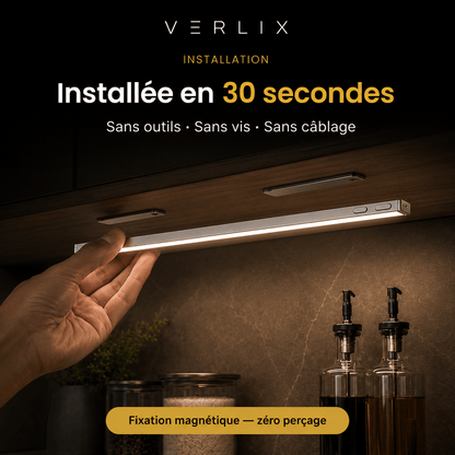 Verlix™ | Réglette LED Automatique Sans Fil