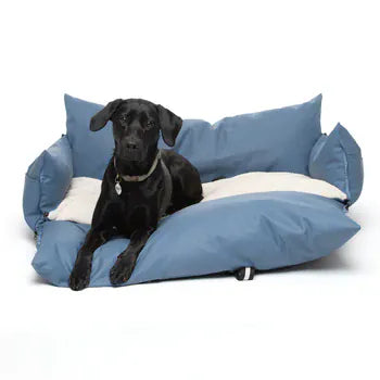 DogDock | Lit de Voiture Anti-Stress avec Attaches de Sécurité