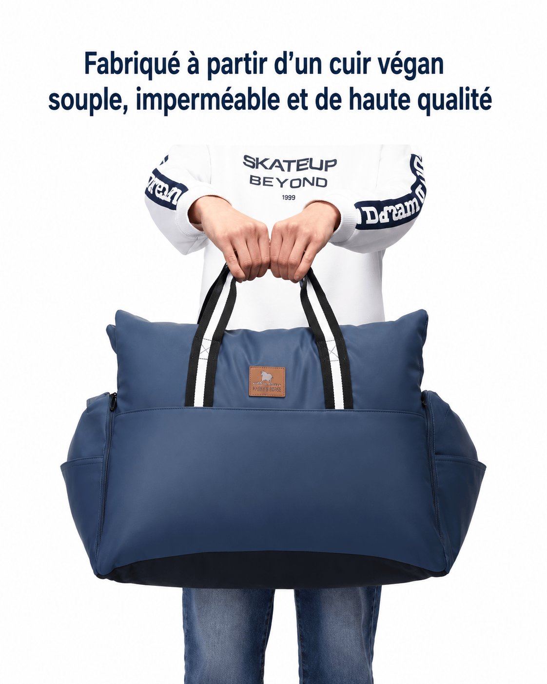 DogDock | Lit de Voiture Anti-Stress avec Attaches de Sécurité