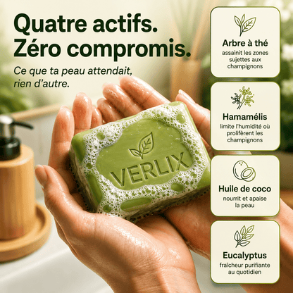 Verlix® Savon Purifiant Antifongique