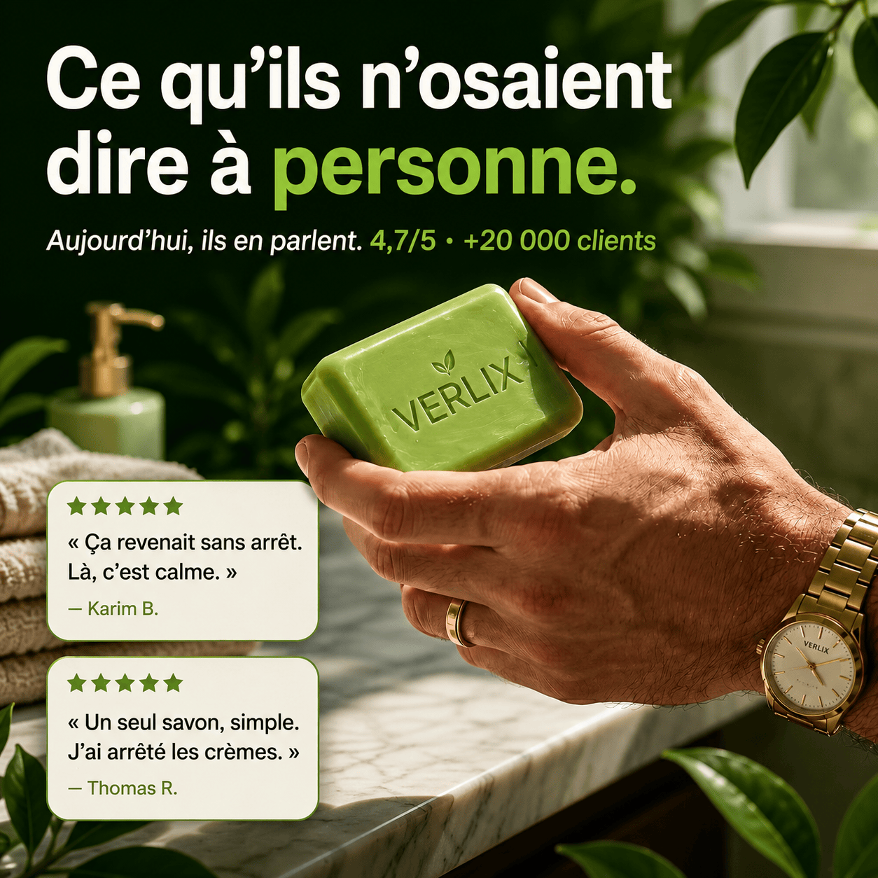 Verlix® Savon Purifiant Antifongique