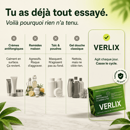 Verlix® Savon Purifiant Antifongique