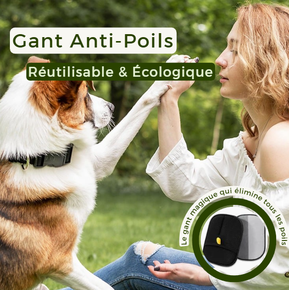 Verlix™ -  Gant Anti-Poils Réutilisable & Écologique