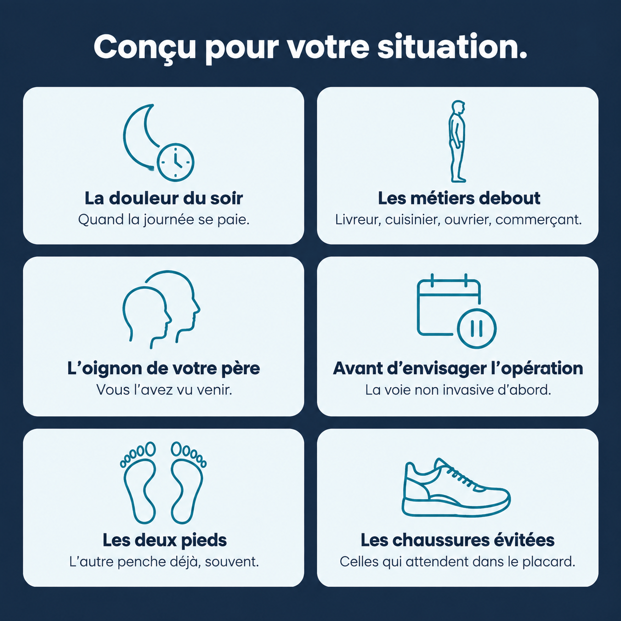 Verlix™ - Attelle EMS Hallux Valgus