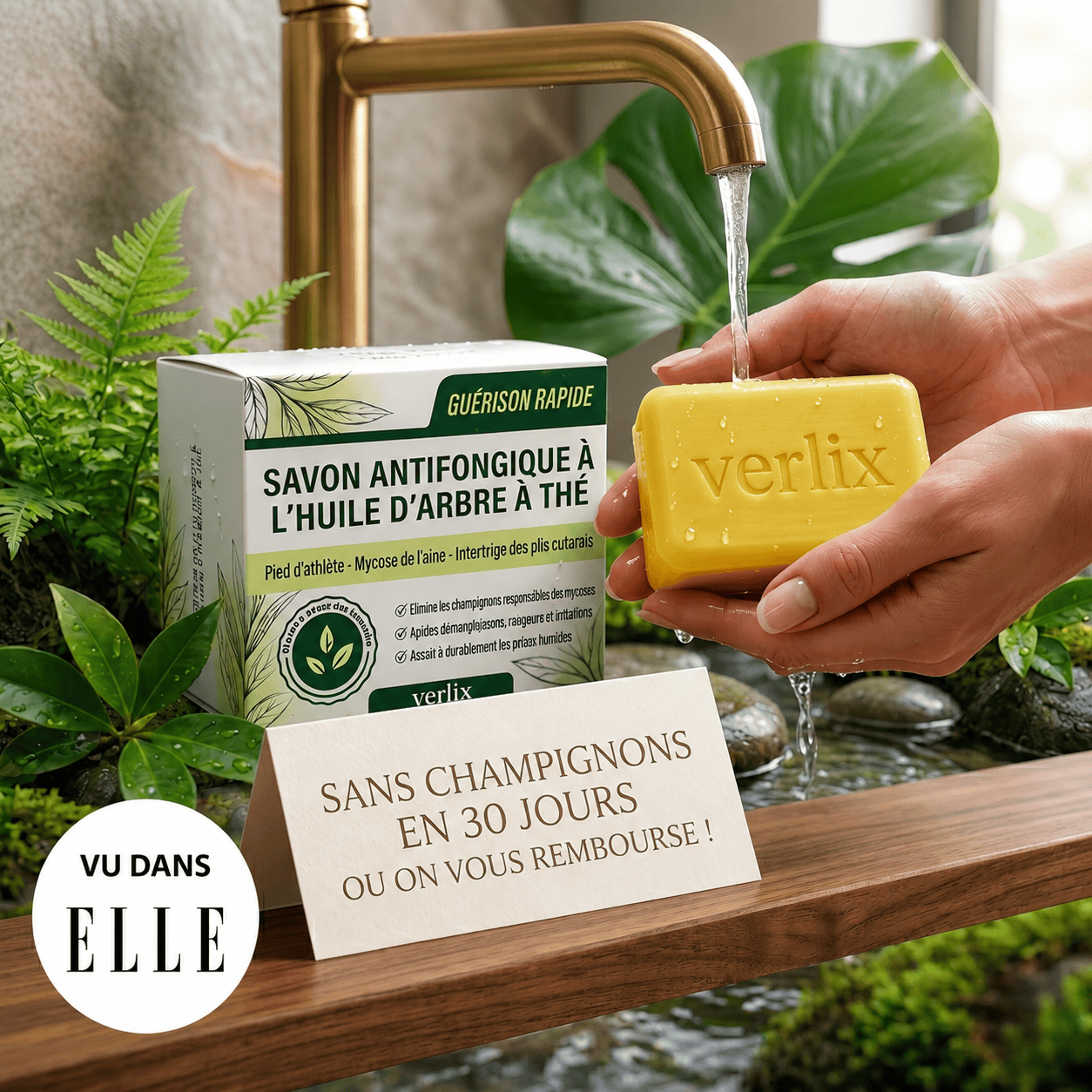 Verlix｜Savon Purifiant Antifongique