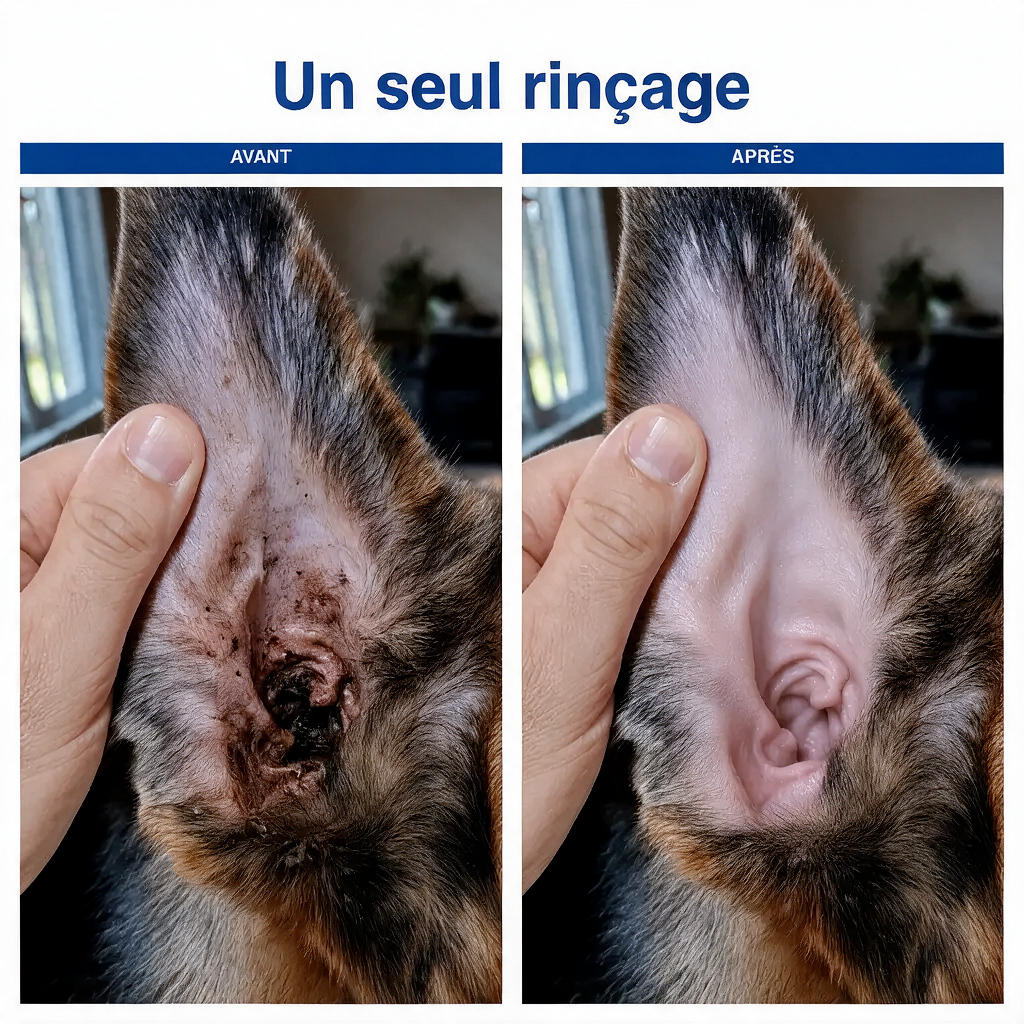 Nettoyant Oreilles pour Chiens & Chats