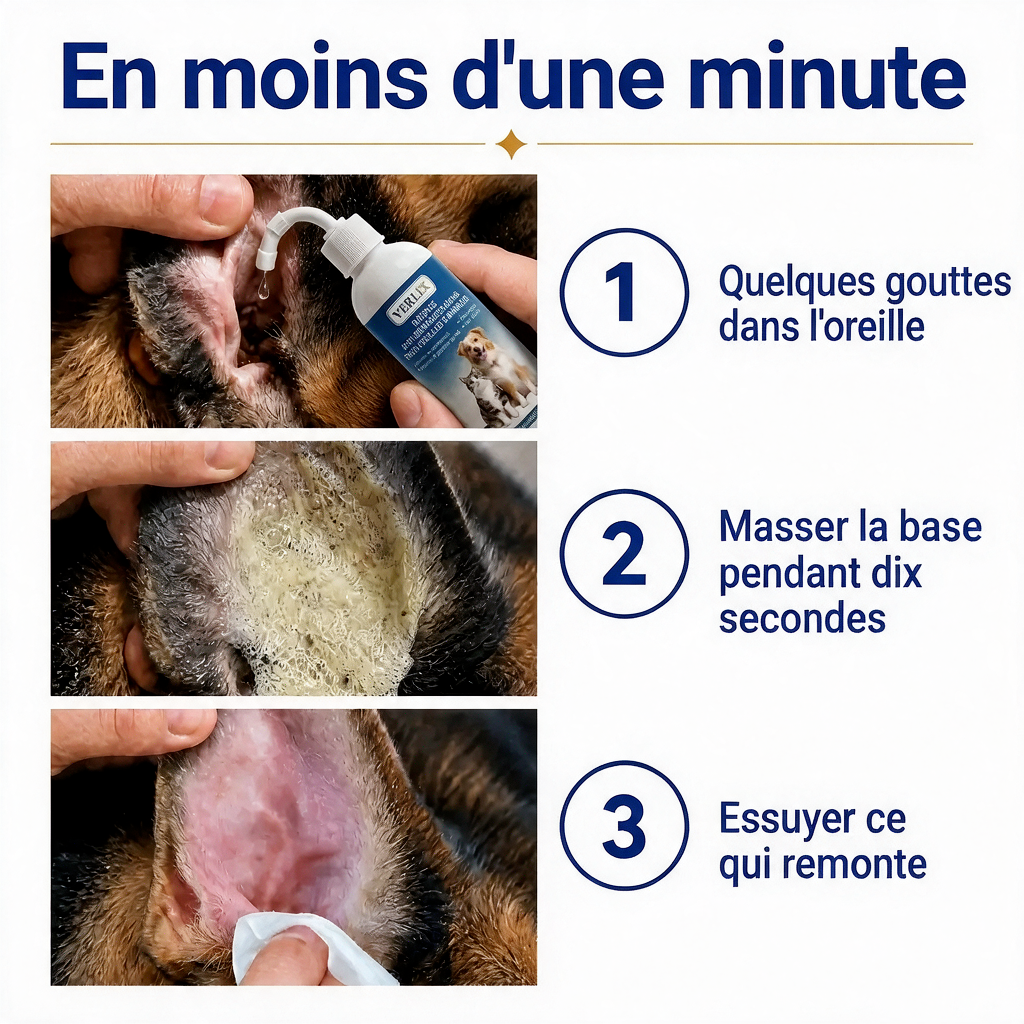 Nettoyant Oreilles pour Chiens & Chats