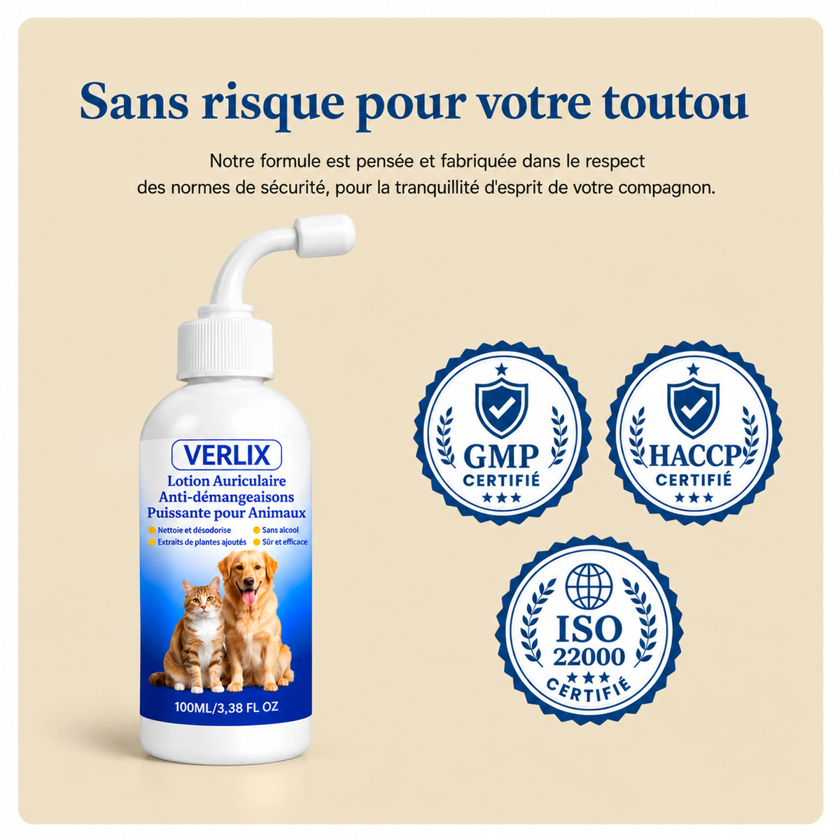Lotion Auriculaire Chiens & Chats