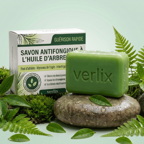 Verlix® Savon antifongique à l'huile d'arbre à thé